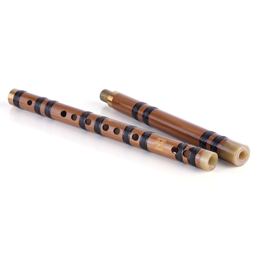 Pluggable Bitter Bamboo Flute Dizi Traditional Handmade Chinese Musical Woodwind Instrument Study Level Performance