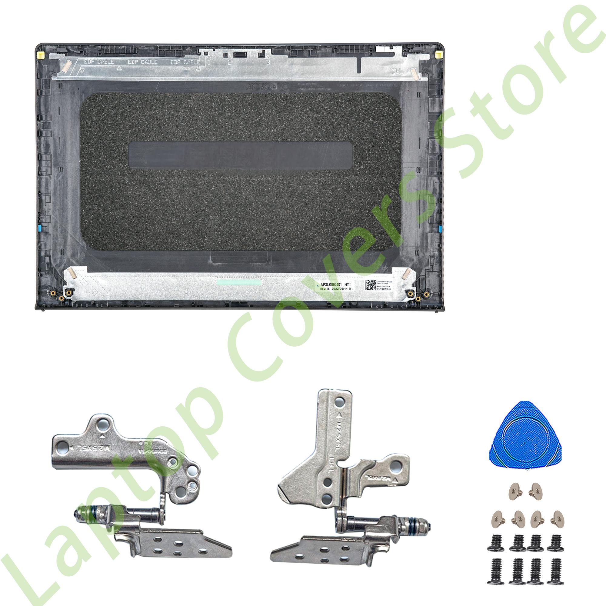 couvercle arrière/lunette/charnières LCD pour Vostro 15 3510 3511 3515 3520 3525 V3510 pièces en plastique repose-paume boîtier inférieur 15.6 pouces: Vin Rouge