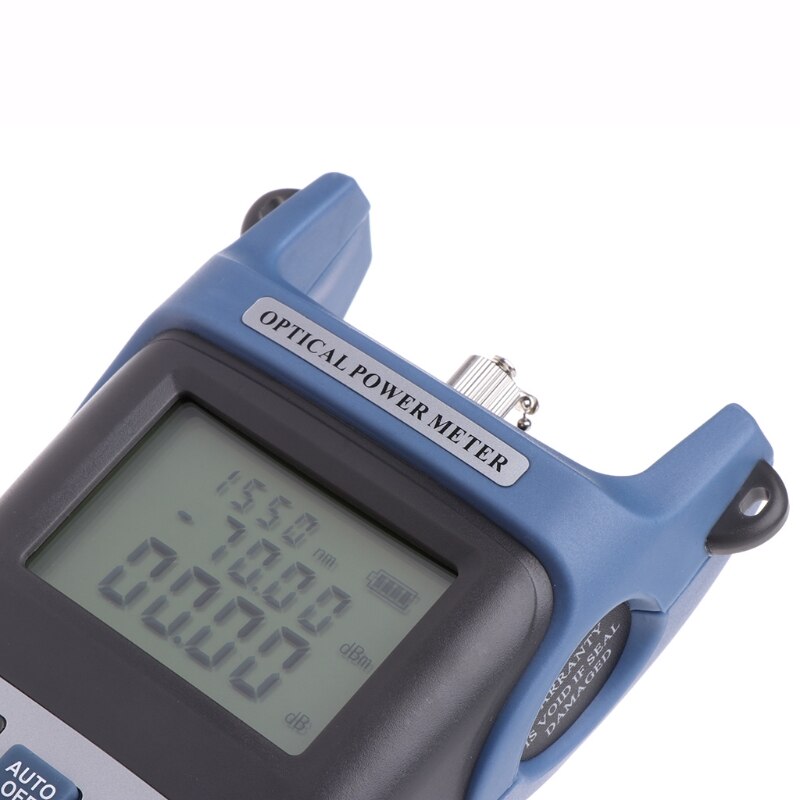 High Precision Optical Power Meter Fiber Testing Tools Wiring Light Decay Tester