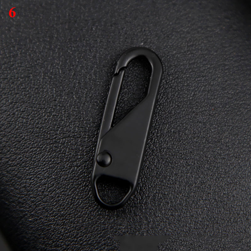 8PCS Alloy Universal Zipper Puller for Clothing Zip Fixer Removable Zipper Slider DIY Sewing Instant Repair Zipper For Bags: 6