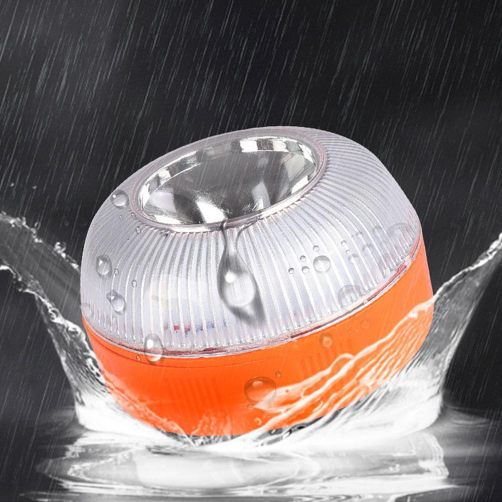 Auto Notfall Licht V16 Wiederaufladbare LED Taschenlampe Magnetische Induktion Strobe Licht Straße Unfall Lampe Verkehrs Warnen Lampe