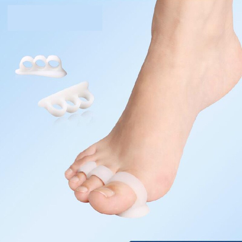 1 Paar Gel Teen Separator Hallux Valgus Correctie Bunion Guard Siliconen Teen Separator Correctores Voeten Zorg Protetor de Joanete