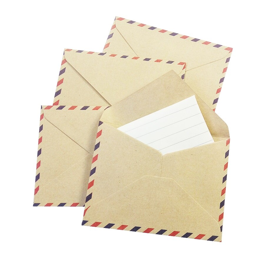 10 Pcs/lot Lovely Mini Envelope Romantic Style Envelop Greeting Card Postcard Envelops Stationery