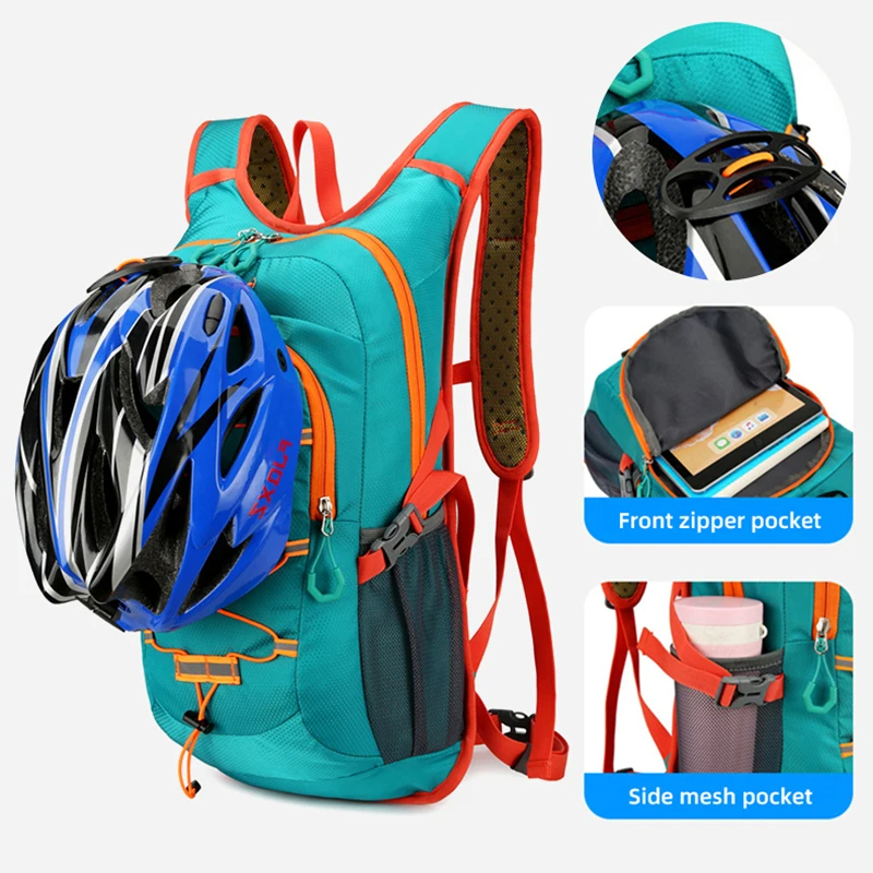 Bolsa de ciclismo, mochila de hidratación, montañismo, senderismo, escalada, deporte, montar, hombro, MTB, bicicleta, motocicleta, bolsa de equipo de viaje