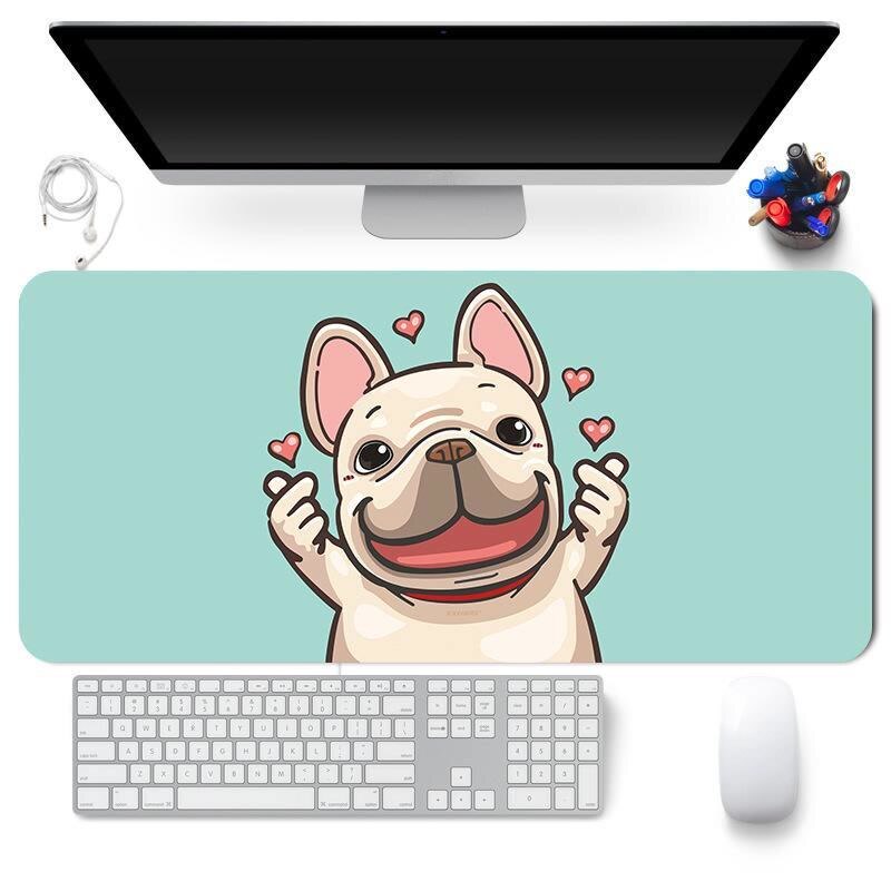 Comtuper Desk Mat Cute Mouse Pad Large XXL Mousepad Kawaii Gaming Accessoroes Laptop Gamer Keyboard MacBook Waterproof Maus Mat