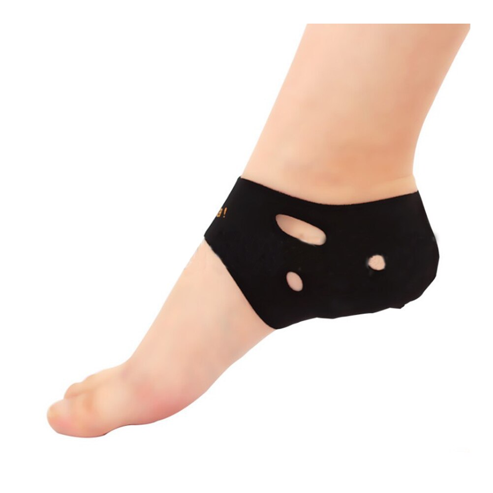 2 bitar av plantar fasciitis terapi inslagna hälen fot smärta båge stöd fotled stöd häl skydd skydd pad innersula korrigering