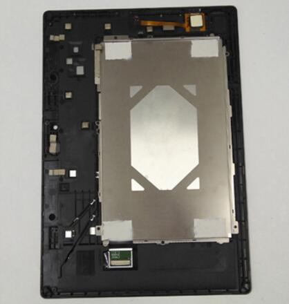 10.1 "Voor Lenovo Tab 2 A10-70 A10-70F A10-70L Volledige Lcd-scherm Met Touch Screen Sensor Digitizer Vergadering Compleet: Touch LCD Frame B
