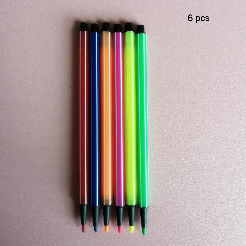DINGYI-rotuladores de acuarela lavables, no tóxicos, 6/12/18/24/36, para pintar, para niños, suministros de arte