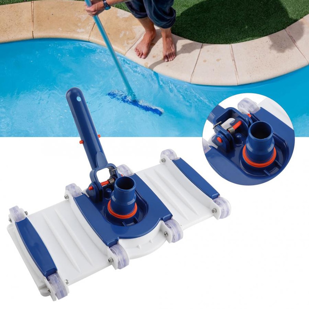 14 inch Swimming Pool Flexible Vacuum Head with Brush Cleaner Pond Spa Sewage Suction Pool Accessories Cleaning Tool