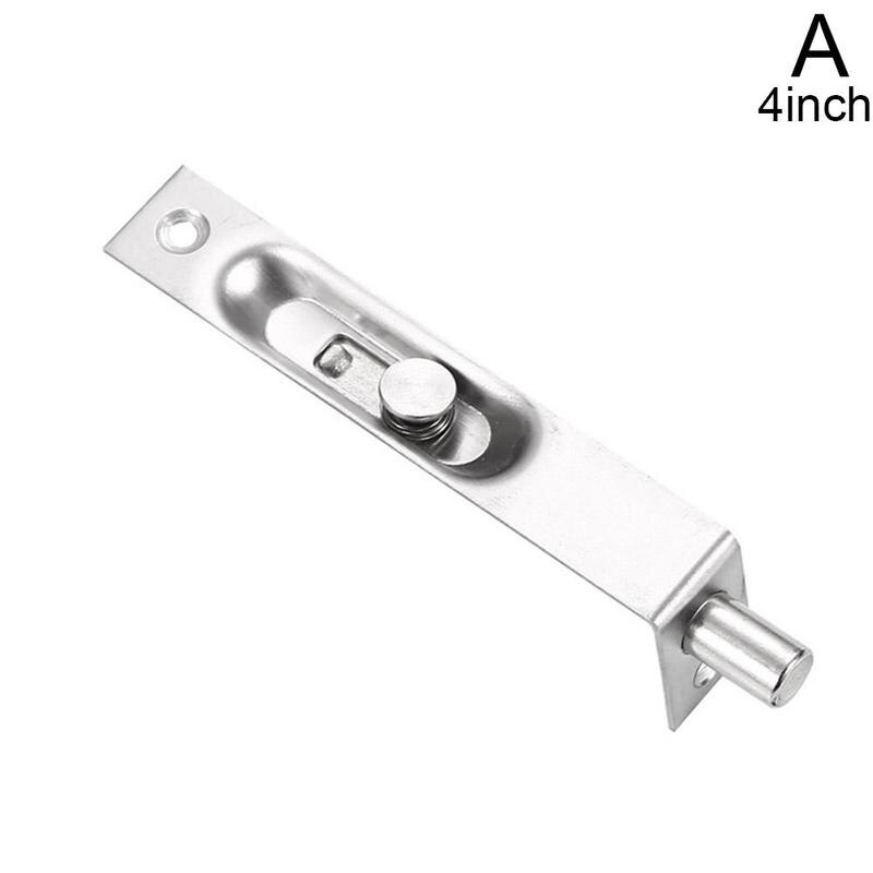 Hidden Door Bolt Security Door Lock Sliding Bolt Dust Proof Hardware Anti-theft Security Furniture Bolt Concealed Insert: A