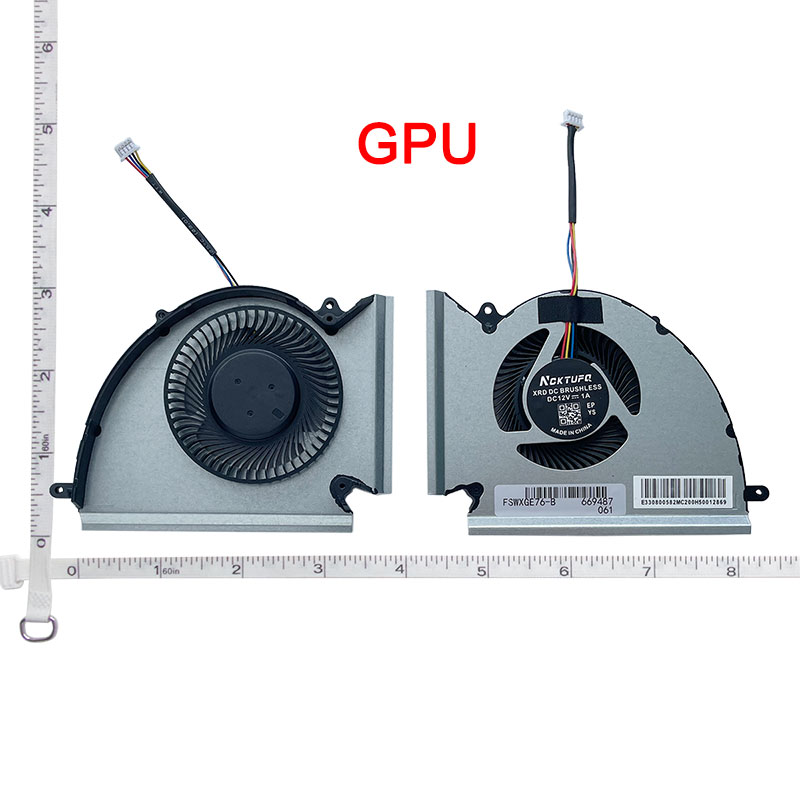 Bærbar cpu/gpu køleblæser til msi  gp76/ hx  gp77 gl77 ge76 ge77/ hx  we76 ms-17 k 5 ms-17 k 4 ms-17 k 3 ms-17 k 2 k 2 ms-17 k 1 n451 n452: Sort