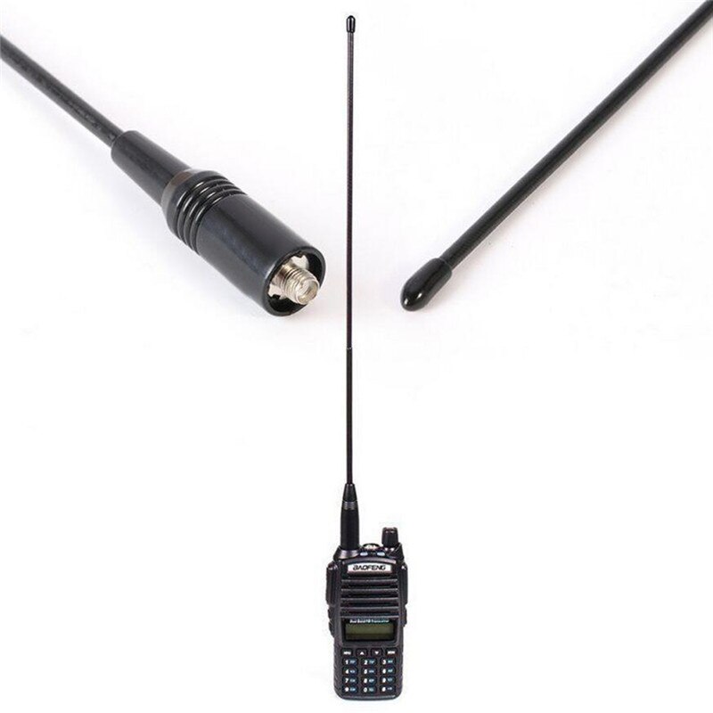 1Pcs 40Cm NA-771 Sma-Female Dual Band 10W Antenne Voor Baofeng UV5R UV-82 Saus