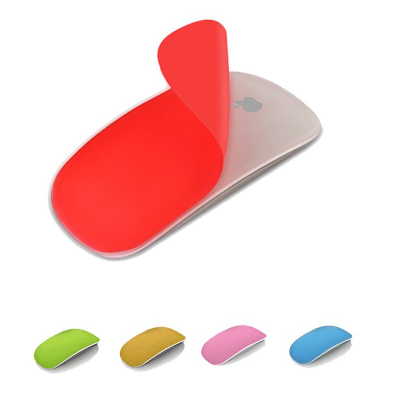 Soft Mouse Film for Apple Mouse Cover Non-slip for Apple Macbook Mice Protector Film for Mac Magic Silicone Mouse Dust-proof