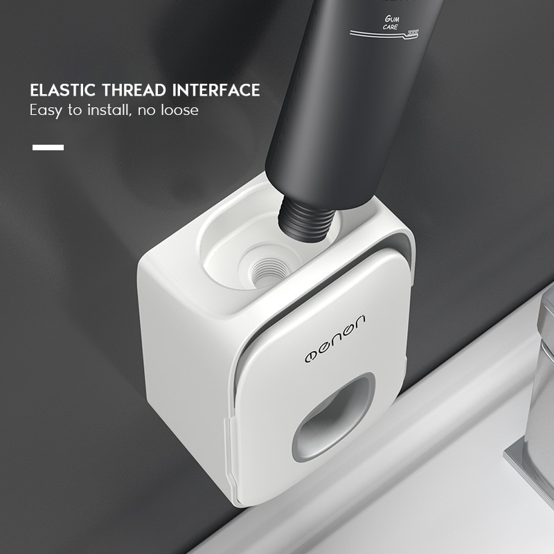 Distributore Automatico di dentifricio con Spazzolino Da Denti titolare Fissato Al Muro Bagno impostato di Accessori per La Casa Dentifricio spremiagrumi