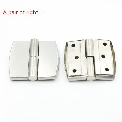 Stainless steel decorative cover sanitary partition fittings toilet self-closing door detachable hinge self-closing door lifting: Black