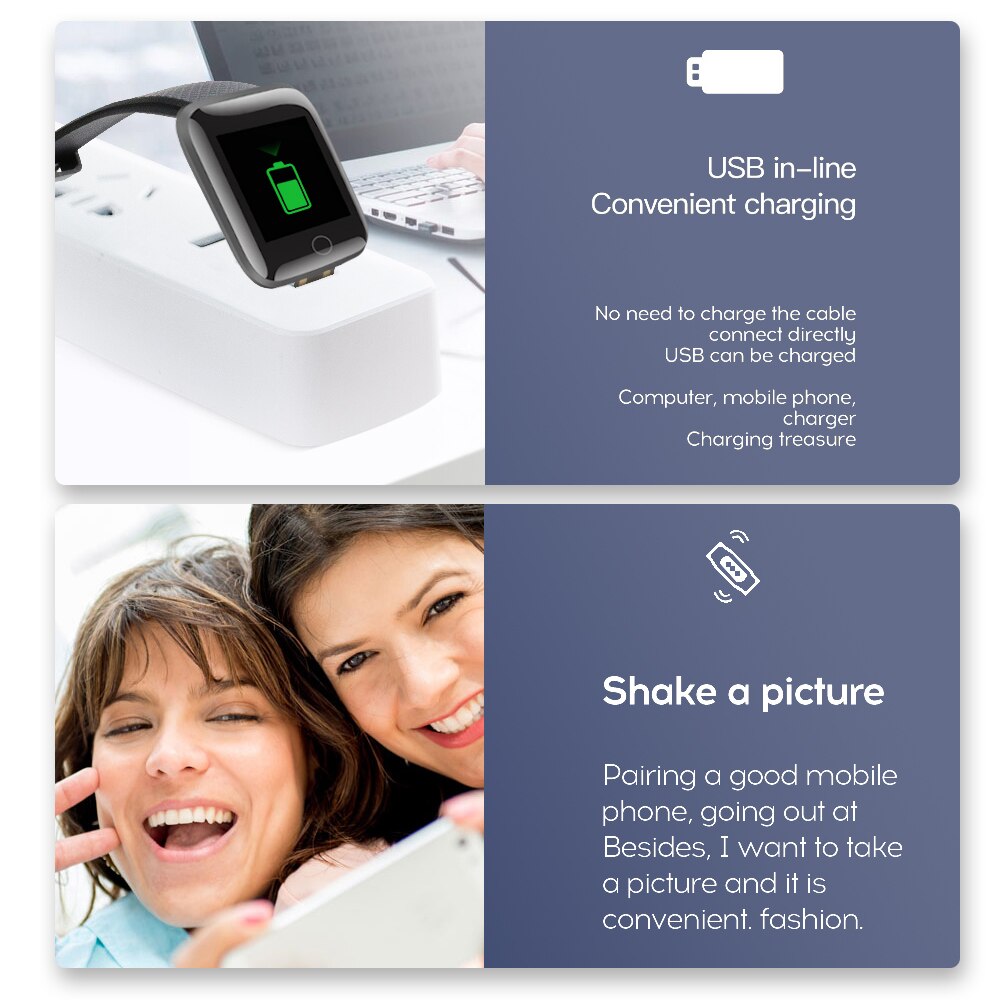 Smartwatch klok intelligent slim horloge dames smartwatch android armband polsband gps bluetooth sport snelheidsbewaking