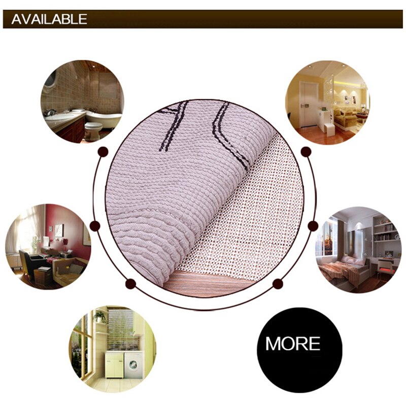 Anti-Slip Mat Underlay Protection for Carpets Rug Gripper Anti Slip Rug Mat Home Decoration Non-slip Mat Blanket