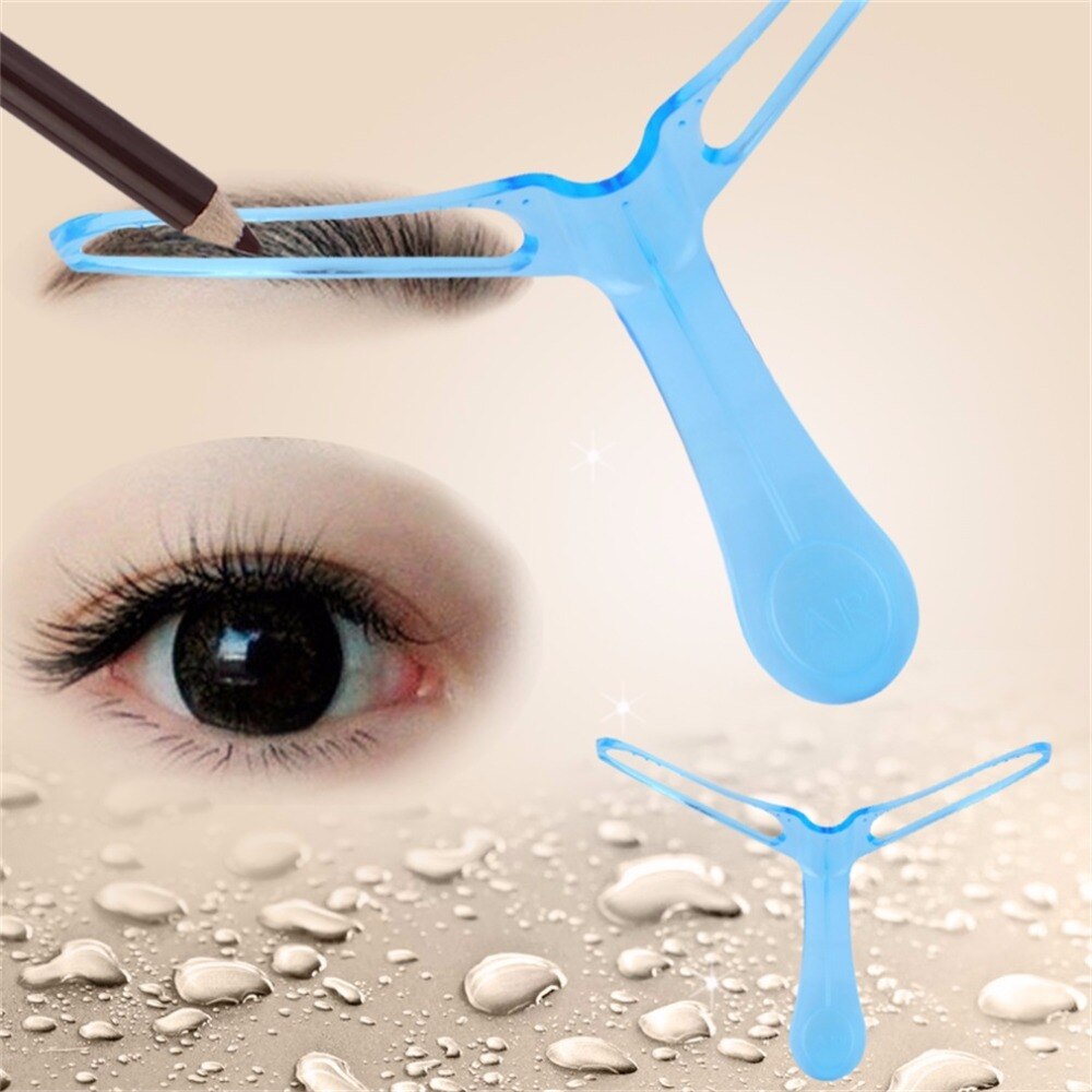 Wenkbrauw Template Stencil Grooming Shaping Helper Diy Make-Up Tool Beauty Make Up Kit Herbruikbare Wenkbrauw Tekening Guide Template