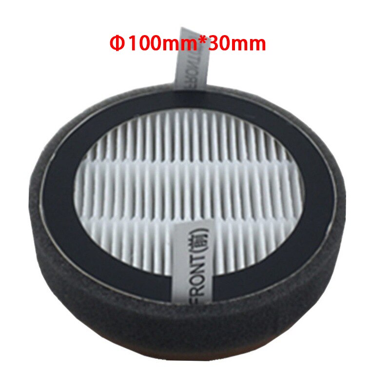 DIY Air Purifier Circular HEPA Filter H12 Fresh Air System Ture HEPA Filter PM2.5 Odor Dust Allergens Fresh Air Duct Air Cleaner: D100mm 30mm