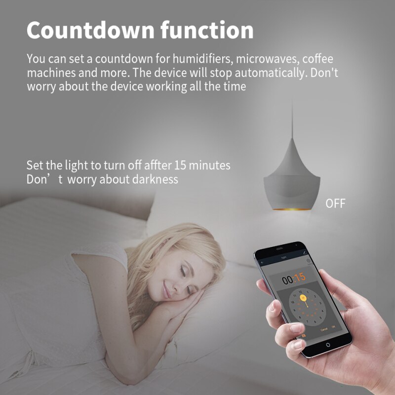 Tuya Zigbee 16A Mini Smart Wifi Switch 2 Way Control, Smart Home Automation Module, Work with Alexa Google Home SmartLife App