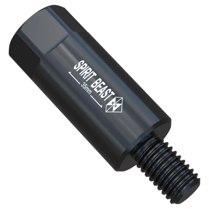 Espírito besta adaptadores de espelho da motocicleta 10mm espelhos retrovisores parafuso conversão scooter elétrico m10 espelho parafuso