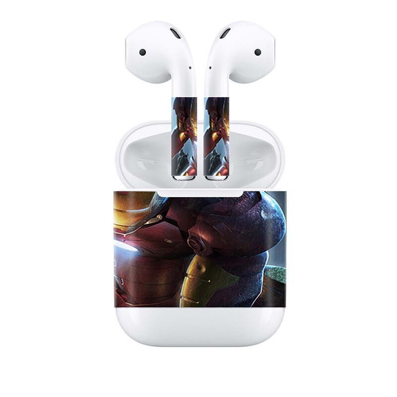 Custom Skin Sticker for Apple AirPods for Earphone Headset Vinyl Decal: 0900