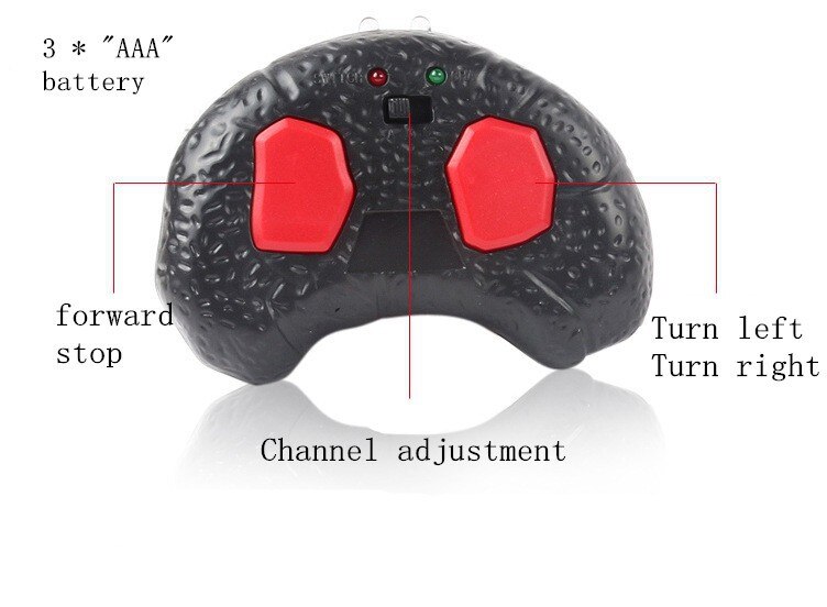 [Funny] Electronic pet Remote Control RC simulation light flash Mouse toy model Tricky prank Scary robotic insect animal Toy