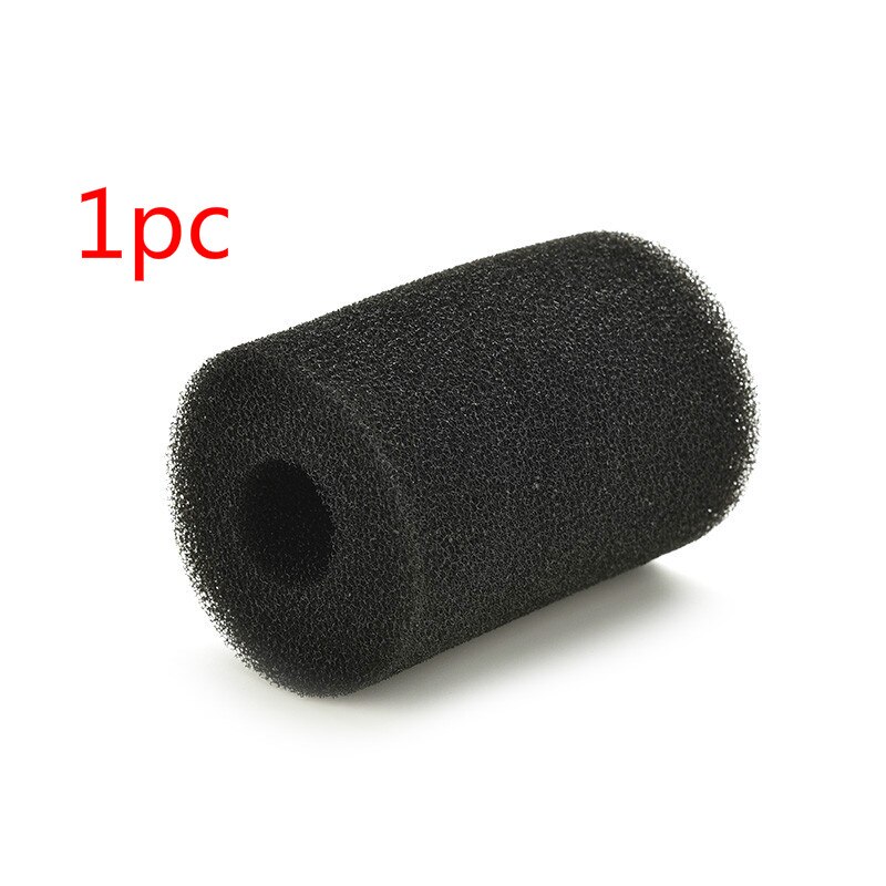 1/2/6 PCS Zwart Aquarium Black Filter Biochemische Katoen Foam Pads Bio-Spons Herbruikbare Aquarium filter Spons: 1pc