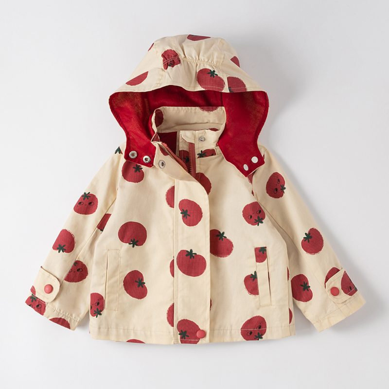 Lente Herfst Dikke Meisjes Jassen Zijdig Kids Bovenkleding Brief Sport Hoodied Jassen Kinderkleding Tiener Trenchcoat