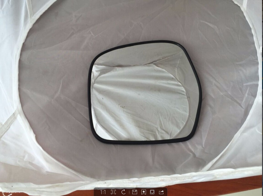 LH side Wing Car Mirror Glass Replacement Toyoto HIACE 2004 plate + heated