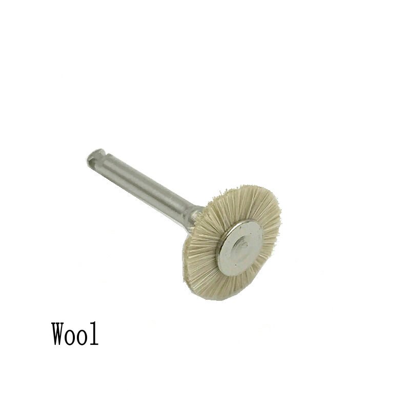 1pc Dental Polishing Wheel Wool Cotton Polishing Brushes Polishers for Rotary Tools Jewelry Buffing 2.35mm Polishing Wheel: 2