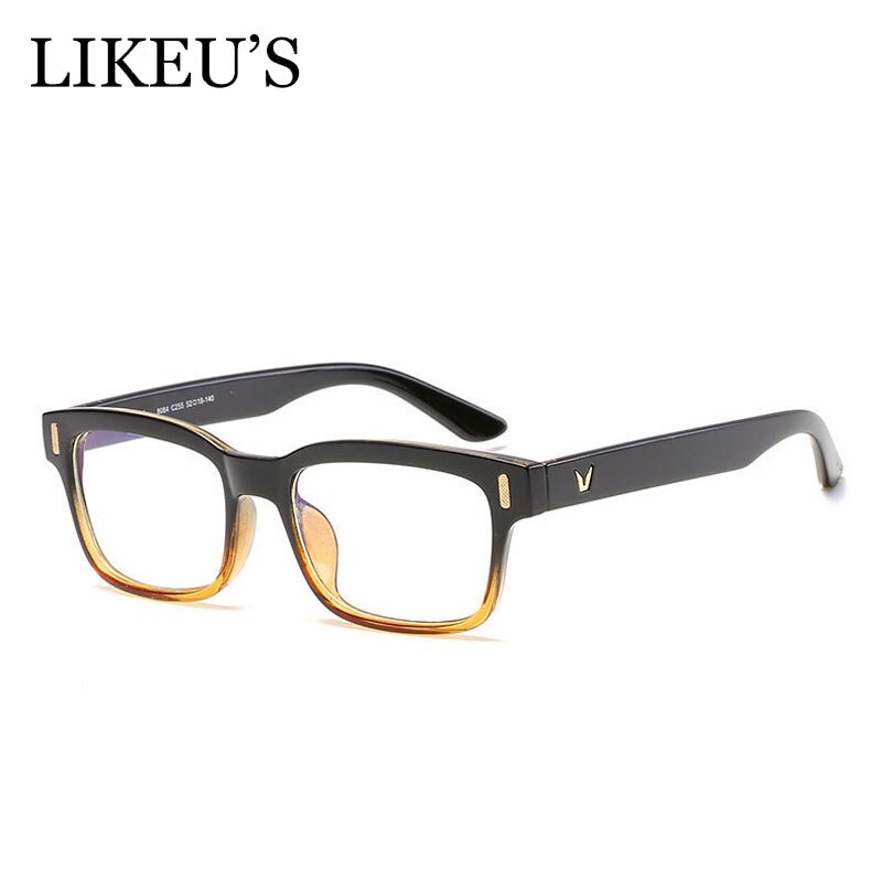 LIKEU'S Anti Blue Light Blocking Filter Reduces Digital Eye Strain Clear Regular Computer Gaming Sleeping Better Glasses