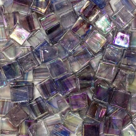 Mosaico de cristal de cuarzo para manualidades, mosaico pequeño de 15X15mm, 100g/50 Uds.: type4