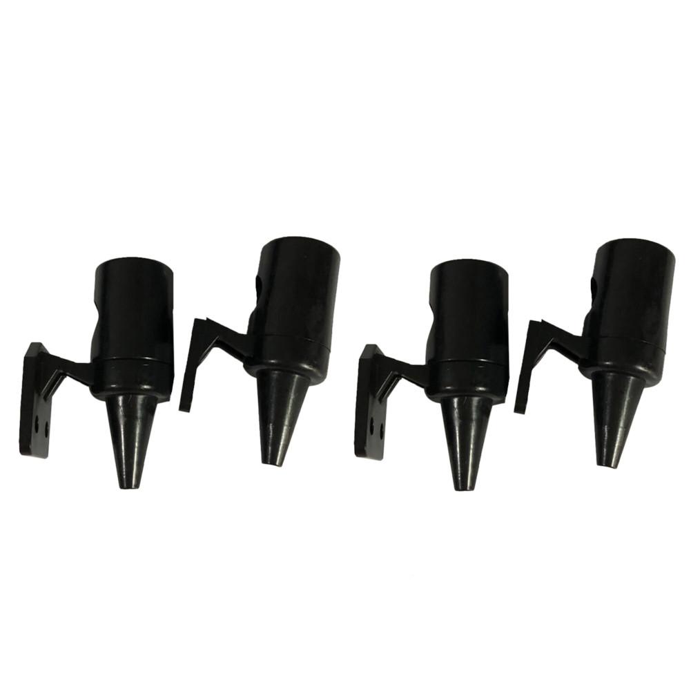 Air Hoorn 4PCS Sound Signaal Voor EEN Auto Herten Alert Fluitje Vermijdt Botsingen Wildlife Waarschuwing Apparaat Voor Motorfiets Truck SUV ATV