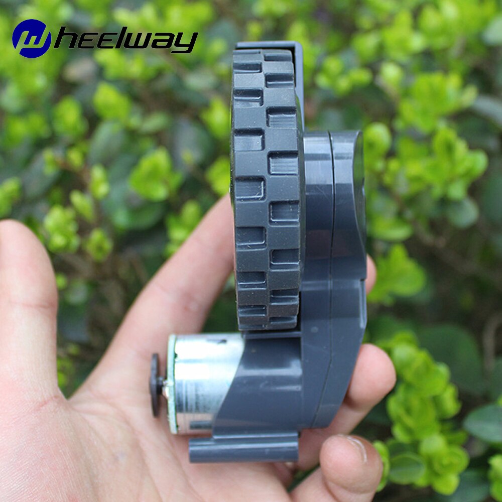 Wheelway a Pair 12V Sweeping Robot Motor Wheel Obstacle Avoidance Vehicle DC DIY Accessories Wheel Sweeping Robot Parts