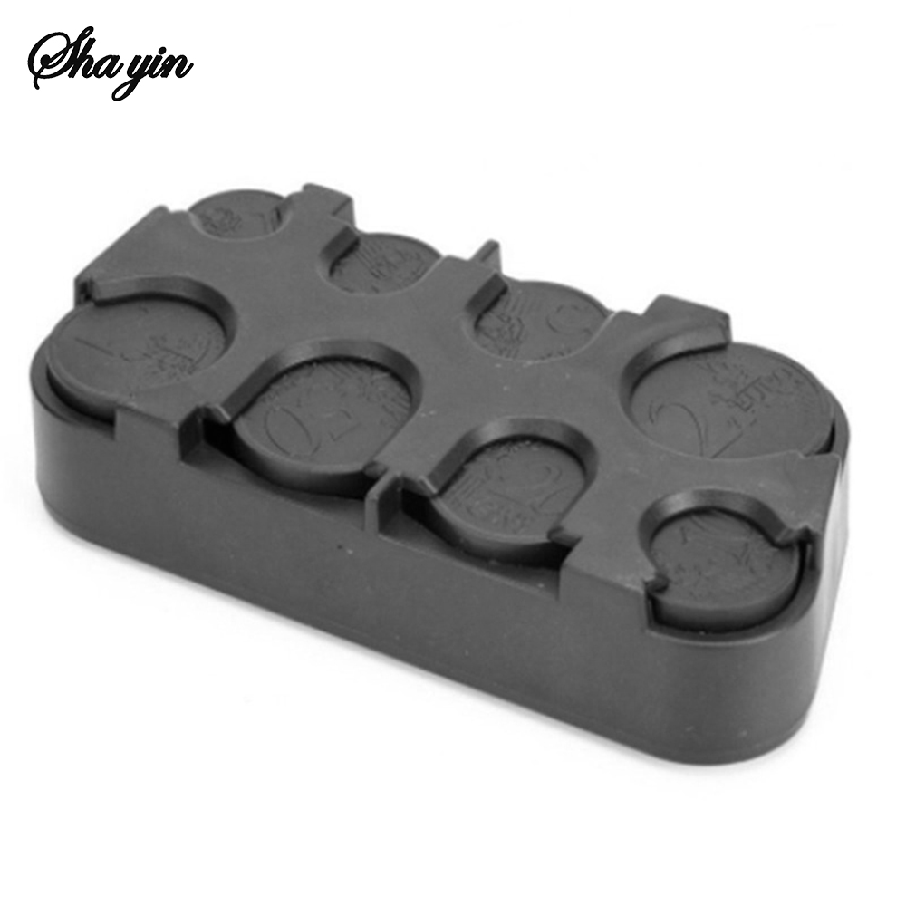 Kreative Münzbox, Euro 8-Münzboxen, Münzspender, Aufbewahrungsbox zum Wechseln, Münzsparbox, Münz-Organizer