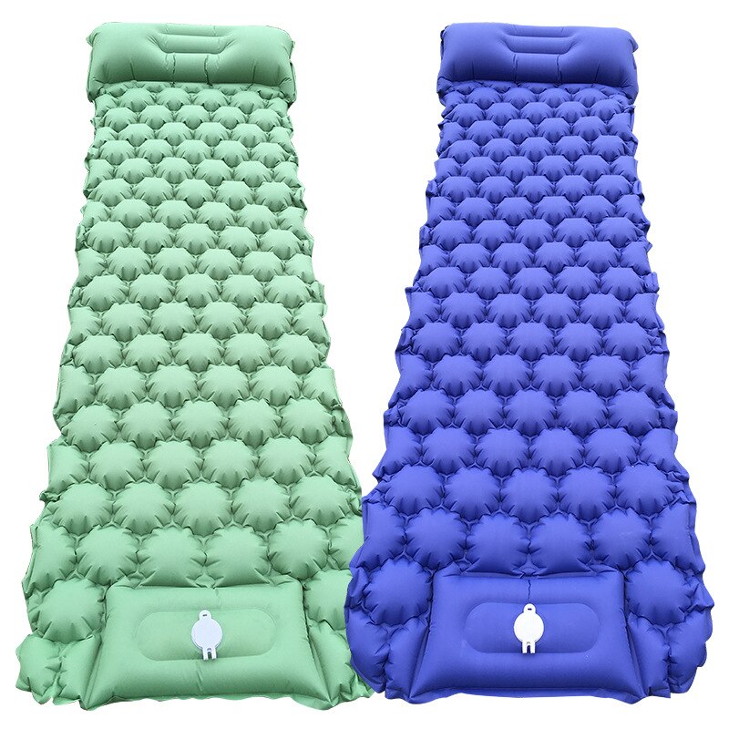 Outdoor inflatable cushion ultra-light tpu moisture-proof cushion foot automatic inflatable bed camping sleeping mat beach mat