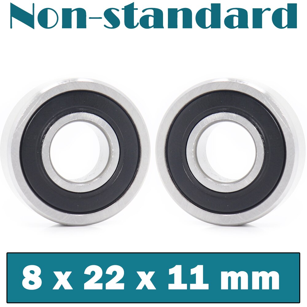 082211 Niet-standaard Kogellagers (2 Stuks) binnendiameter 8 Mm Niet Standaard Lager 8*22*11 Mm