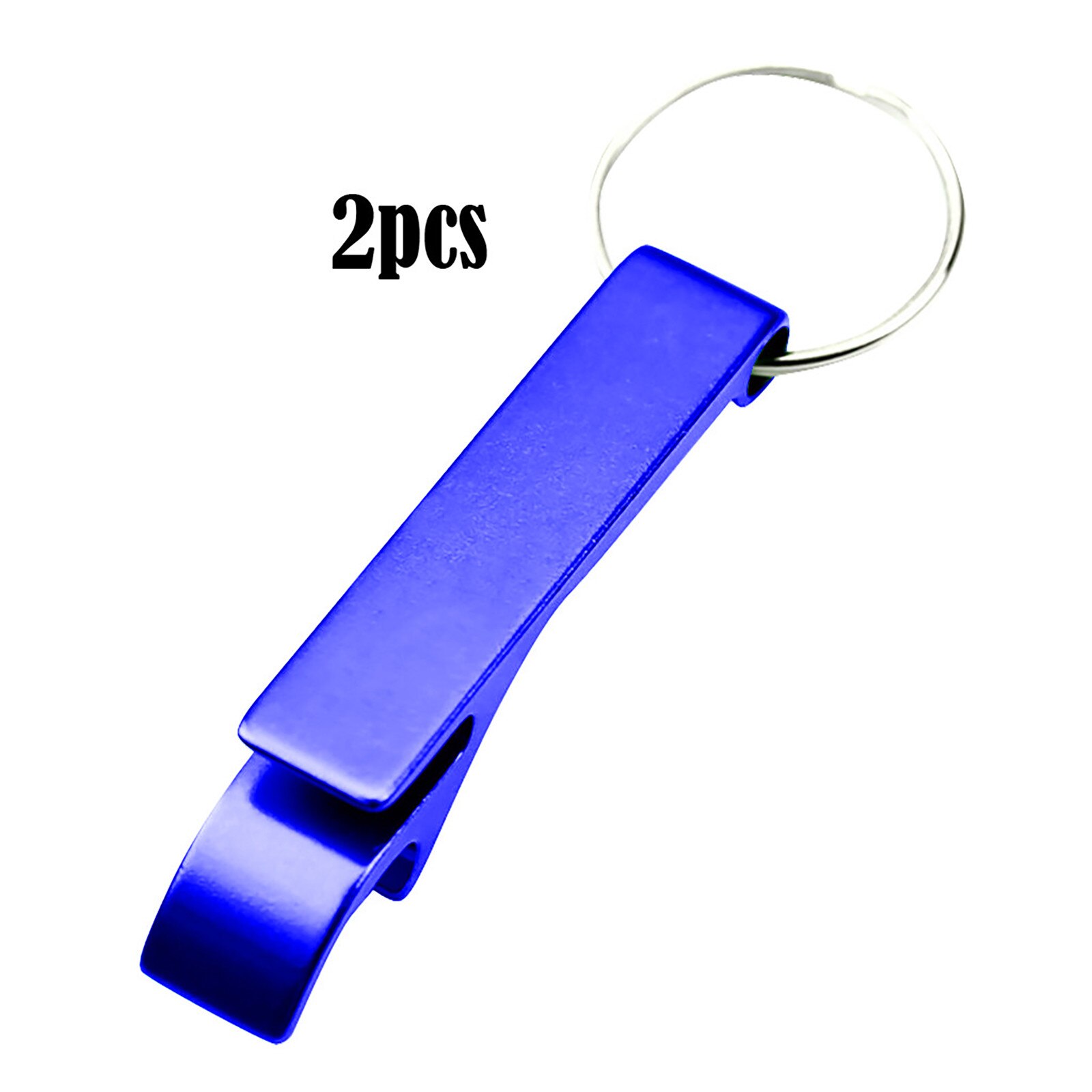 Portable Bottle Opener Keychain 3 In 1 Mini Key Holder Portable Press Elevator Handle Tool Stainless Steel Bottle Opener #50g: A