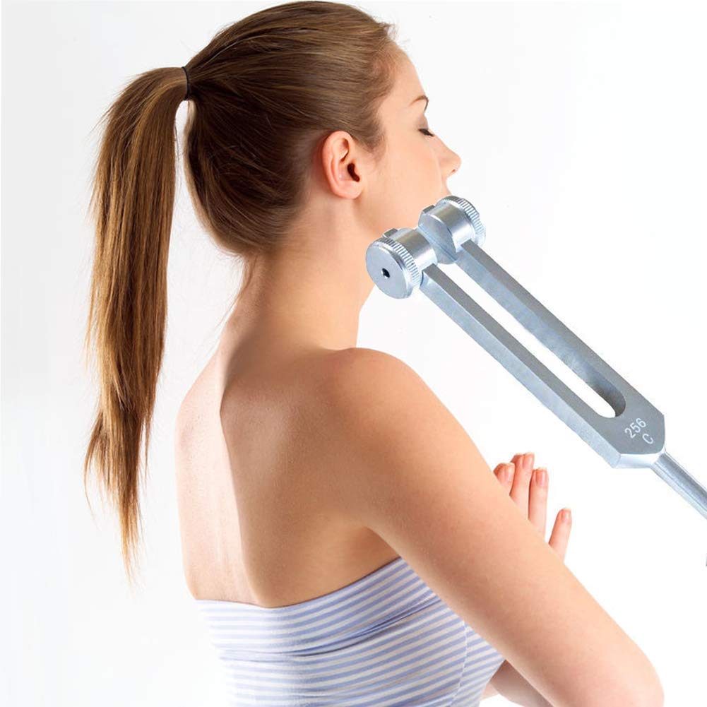 Tuning Fork 128Hz 256Hz Aluminum Alloy High Precision Hearing Detection Relieve Joint Pain ENA88