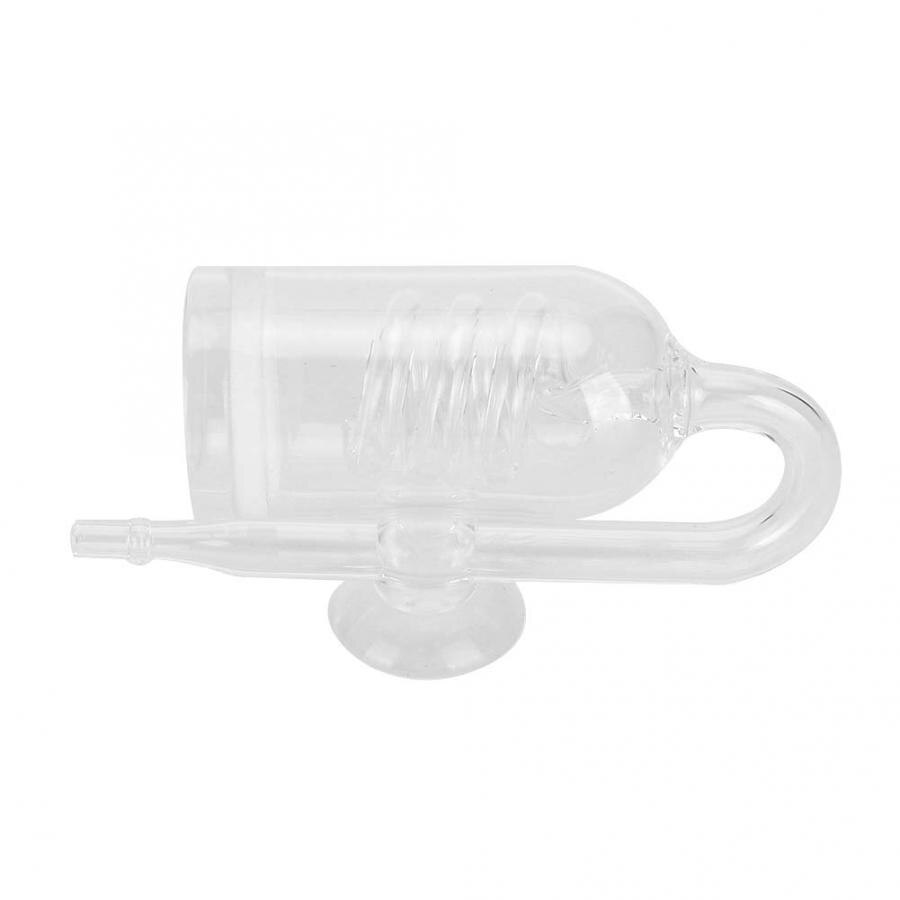 Aquarium Transparant Glas CO2 Raffinaderij Diffuser Met Zuignap Voor Fish Tank Plant Aquarium Accessoires CO2 Diffuser: C