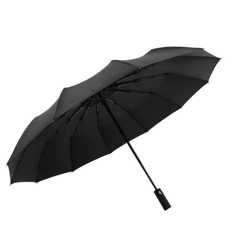 Pour Porsche Parapluie Original Haut De gamme 12-Os Colle Noire Crème Solaire 4S Boutique Dédiée Entièrement Automatique Pliant Parapluie: Default Title