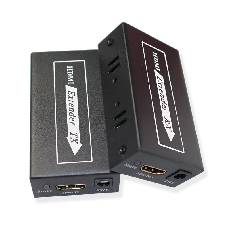 Wiistar 60M HD 1080P HDMI Extender Transmitter TX/RX Over CAT6 RJ45 Ethernet Cable Support HDMI 3D for TV Projector DVD