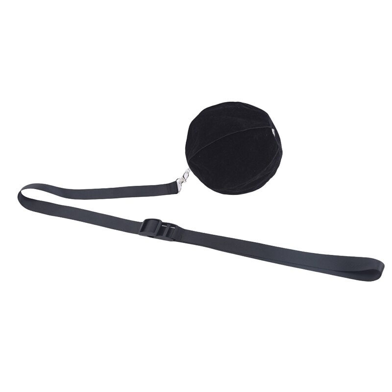 Golf Intelligent Impact Ball Golf Swing Trainer Aid Practice Posture Correction Training supplies: black