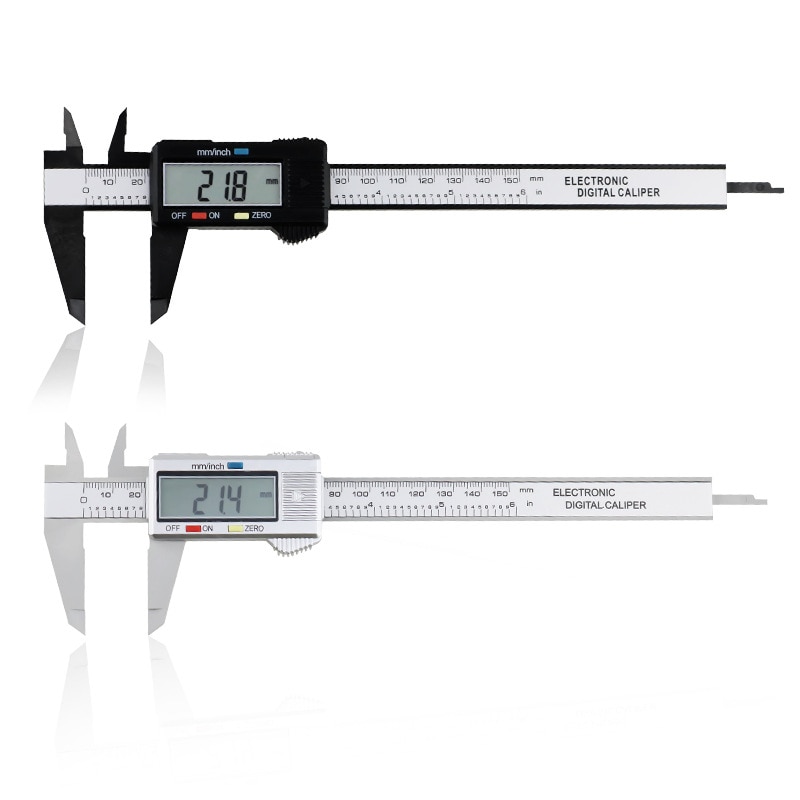Digital Vernier Calipers 0-150mm LCD Electronic caliper Carbon Fiber Gauge height measuring tools instruments micrometer