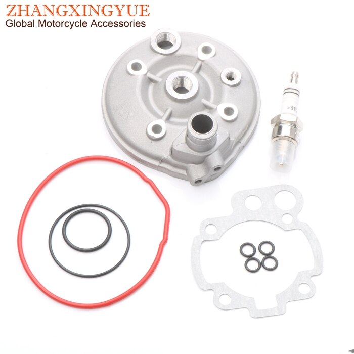 Kit de cylindre grand alésage 70cc 47mm | Kit de Piston et joint de cylindre pour Sherco Enduro 50 SM Panther Urban 50cc LC 2T AM6: Cylinder head kit