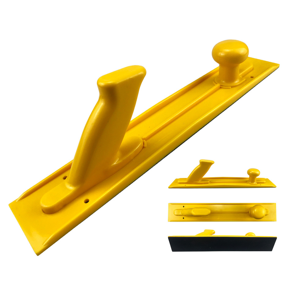 Juego de bloques de empuje para carpintería, sierra cepilladora, empujador de Sierra de mesa para uso en en enrutadores, ensambladores y sierras de mesa, herramientas manuales para carpintería: Hormigón gris
