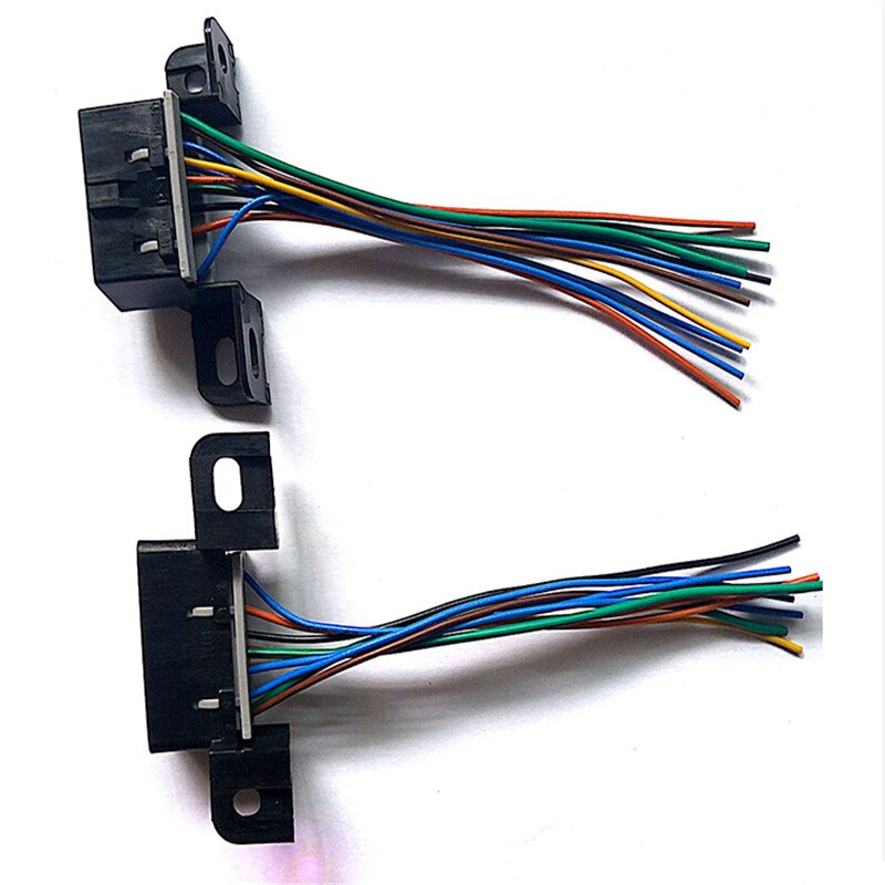 Anti-theft Socket Connector OBD Diagnostic Interface OBD Plug Car Troubleshooting Computer Plug with