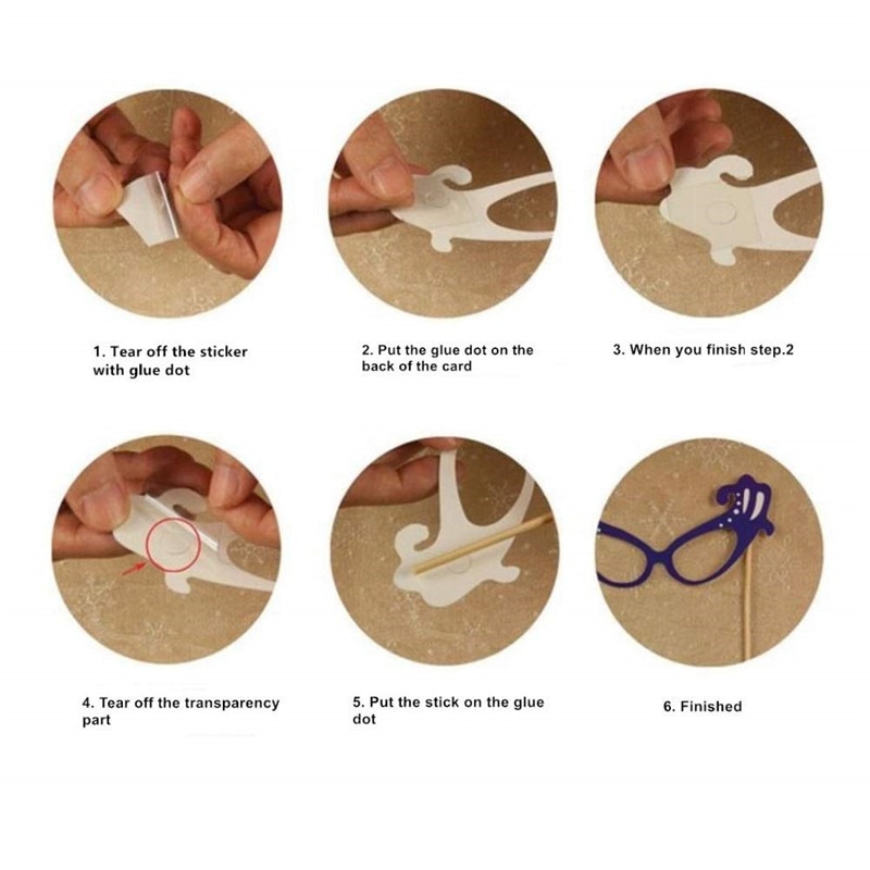 Wedding Bridal Shower Photo Booth Props ,Engagement Decorations, Party Supplies for Bachelorette, Bride Parties and Engaged