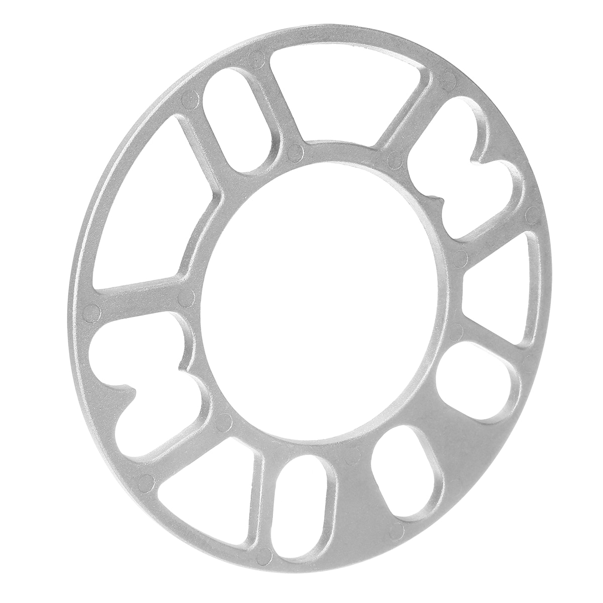 Mayitr 4 stk legeret aluminium 3mm 5mm hjul afstandsstykker shims plade 4 5 studs til 4 x 100 4 x 114.3 5 x 100 5 x 108 5 x 114.3 5 x 120